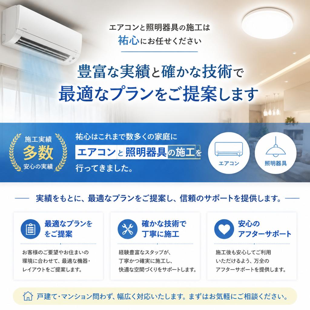豊富な施工実績で信頼のトータルサポート