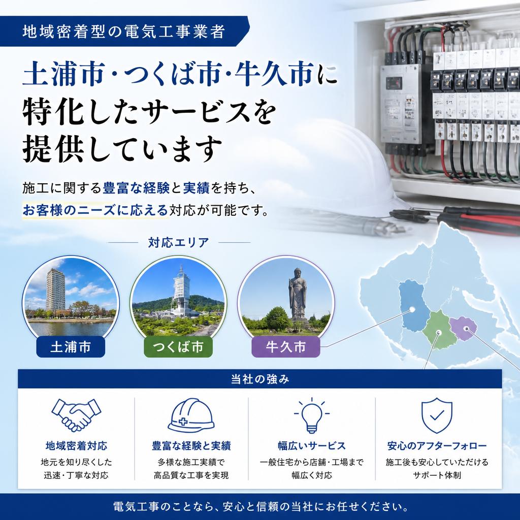 地元密着の安心サービス｜当社の強み