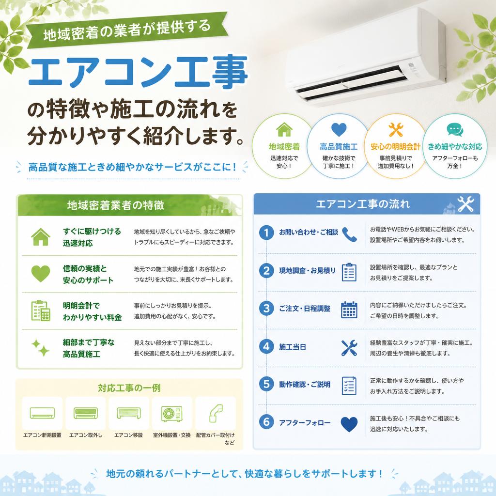 2. 祐心のエアコン取り付けサービス