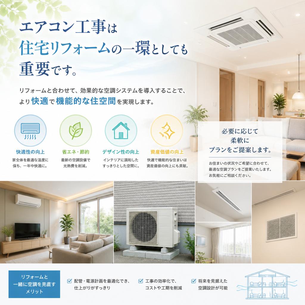 住宅リフォームとの連携
