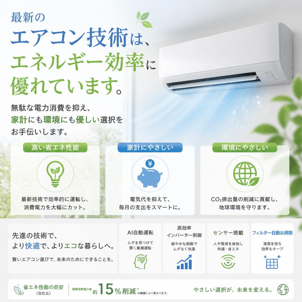 エネルギー効率の重要性