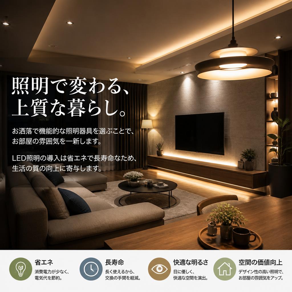 照明器具のオシャレな新提案