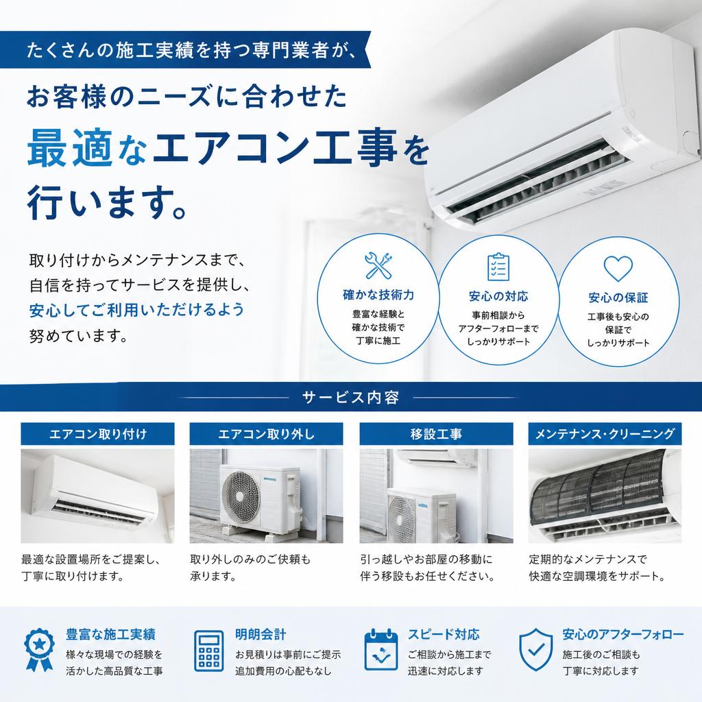 信頼の技術と専門業者による施工