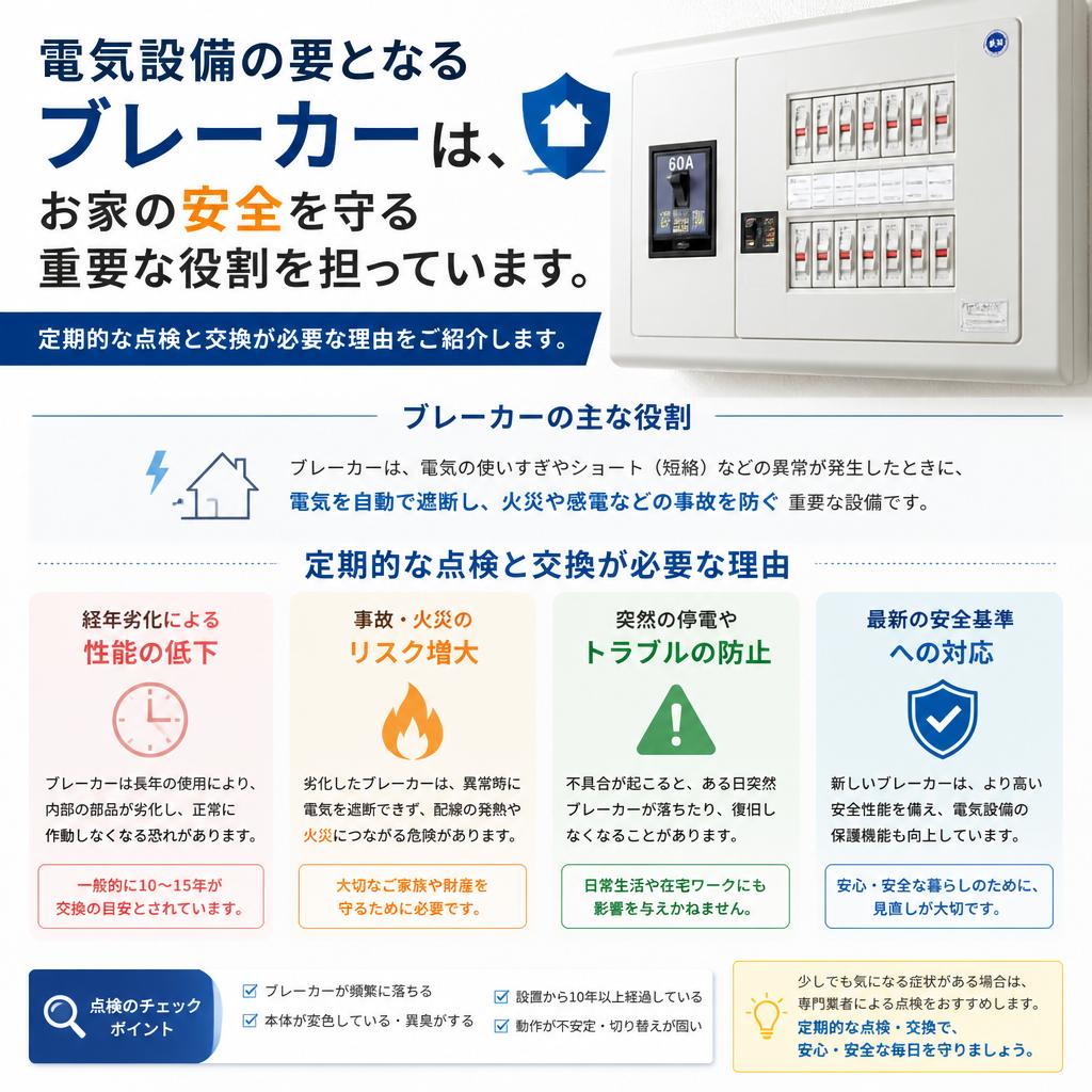 ブレーカー交換の重要性