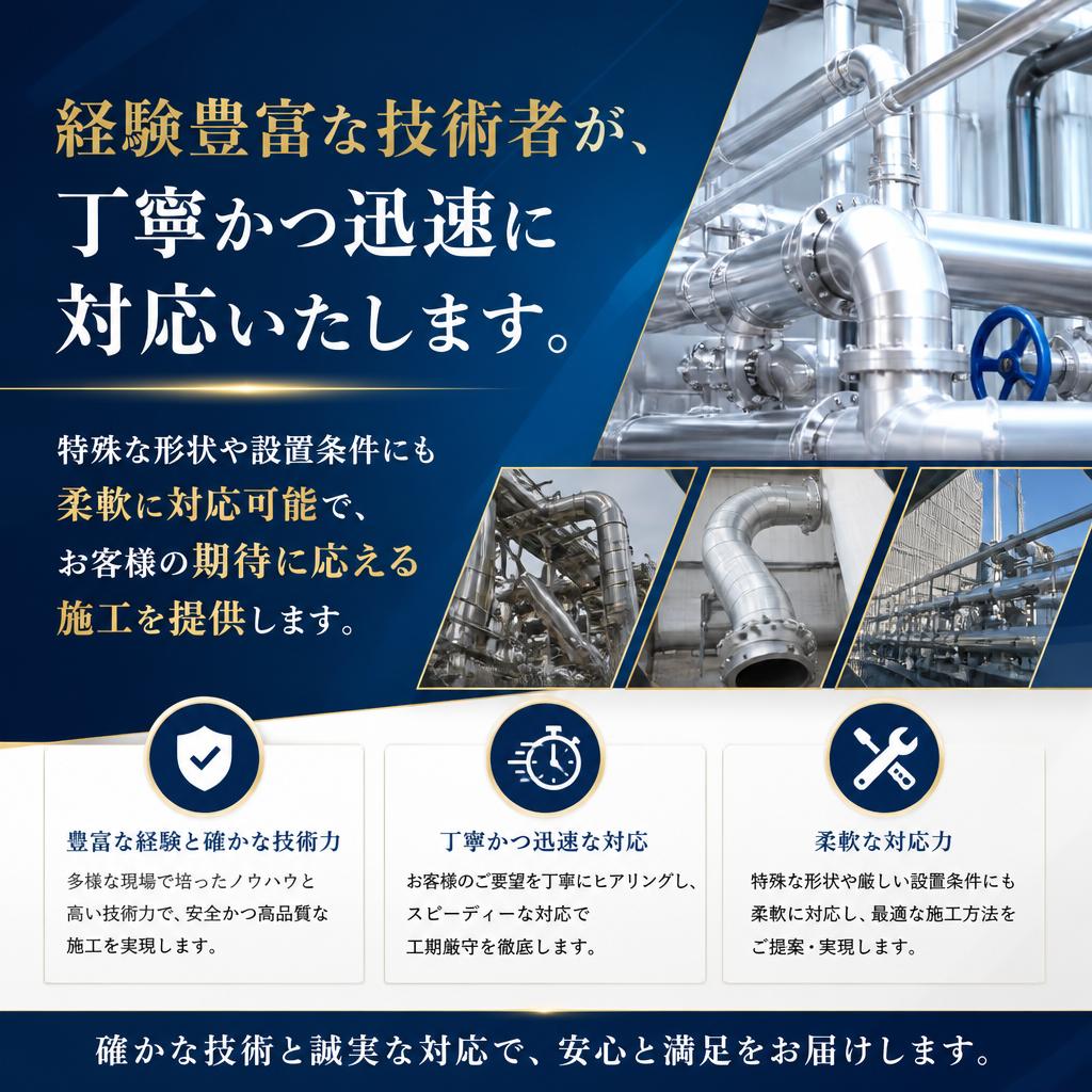 3. 経験豊富なプロフェッショナルが対応