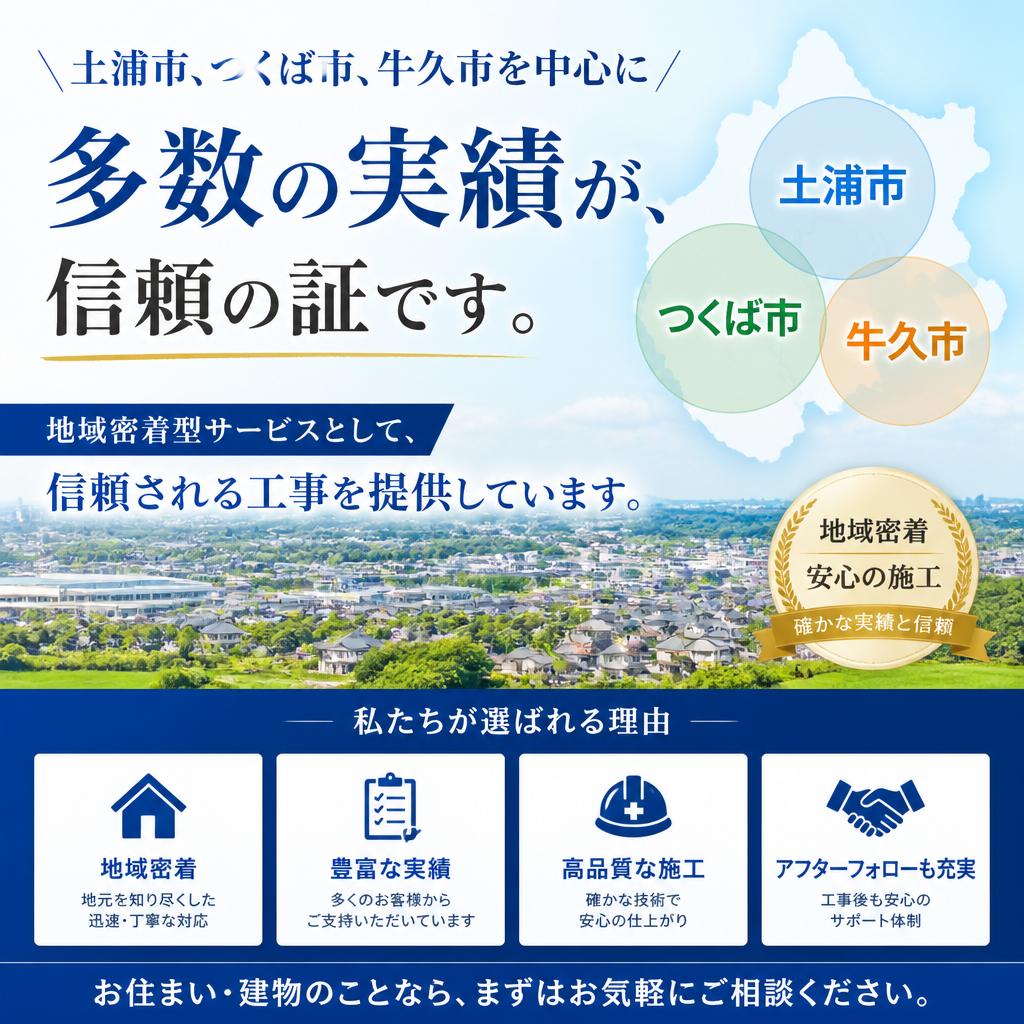 対応エリアと実績