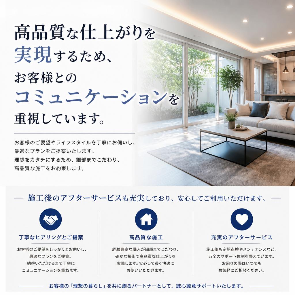 お客様満足への追求