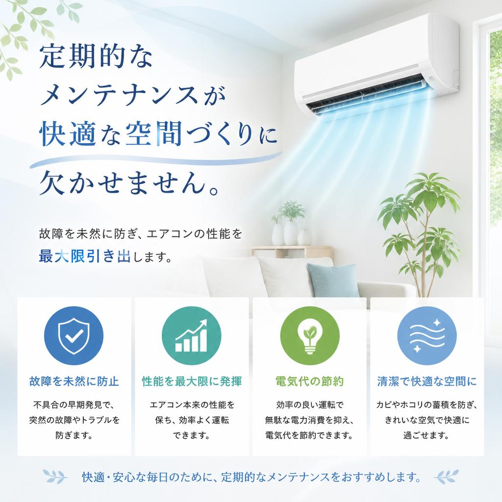 3. 空調メンテナンスの重要性