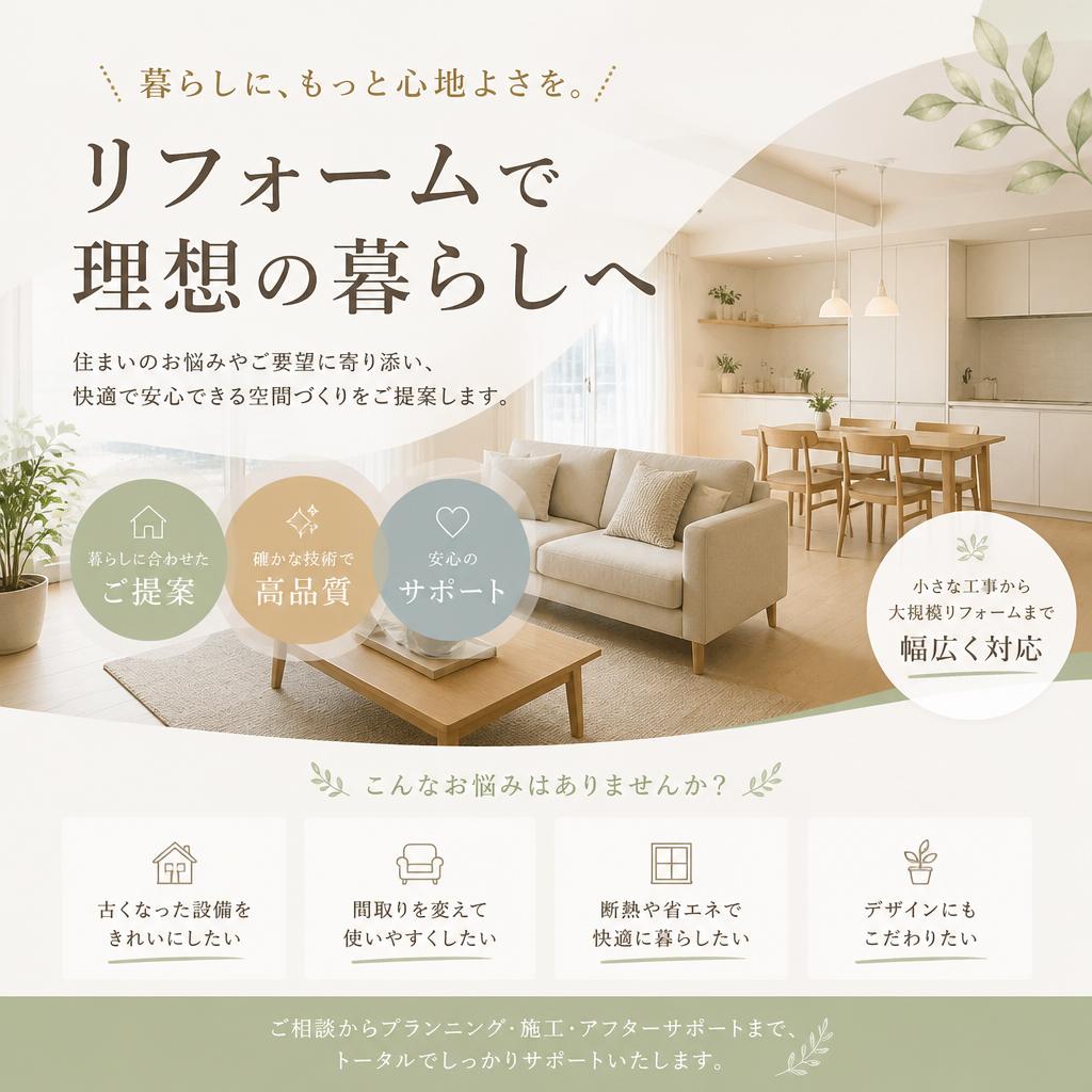 安心・安全のエアコン工事で快適な生活を実現！