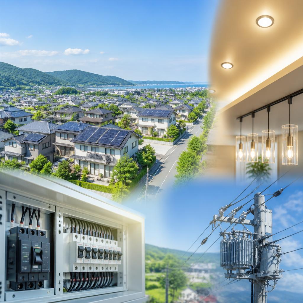 地域密着型の電気設備で快適な暮らしを