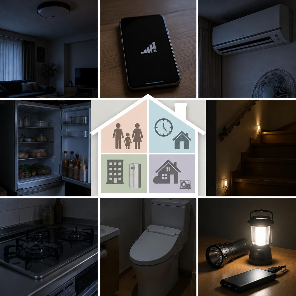 突然の停電で困らないために。家庭の安全を見直しませんか