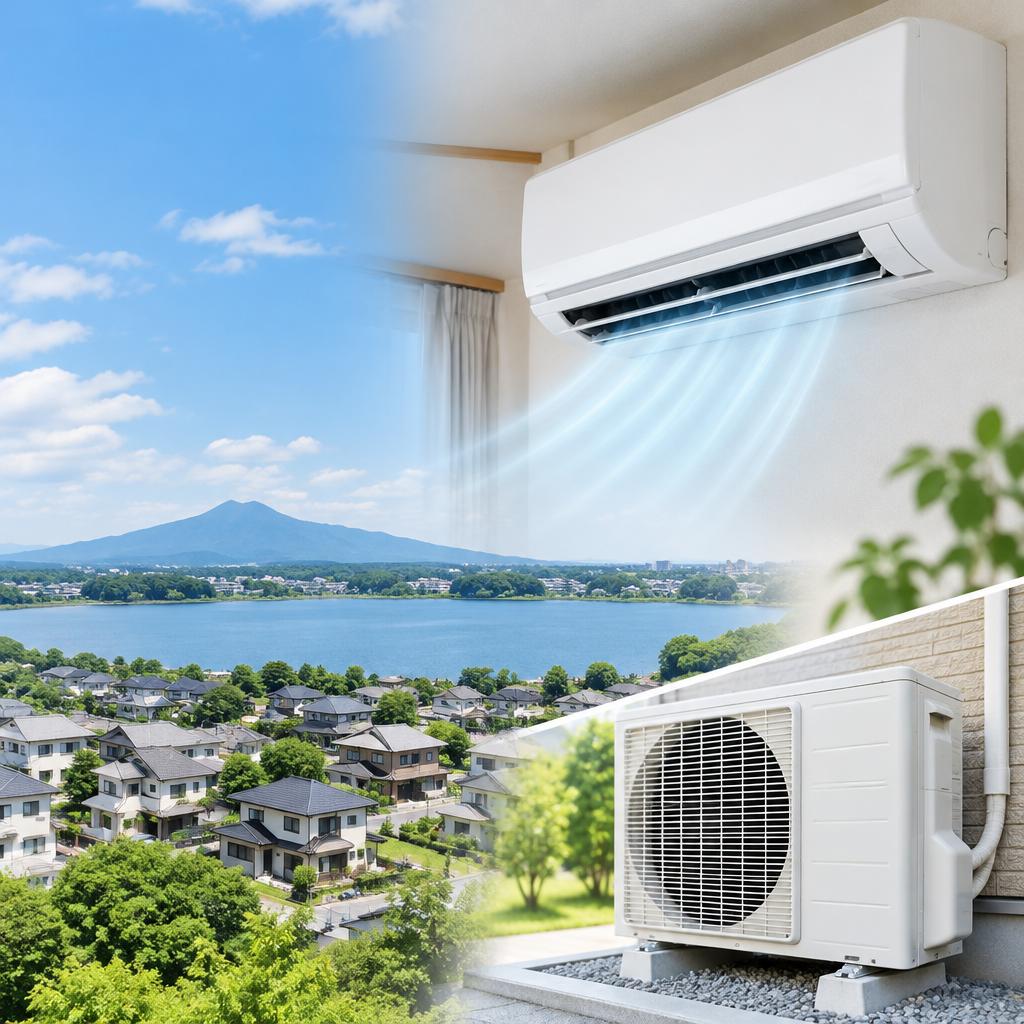 阿見町のエアコン工事、確かな実績と丁寧な施工で、快適な毎日へ。