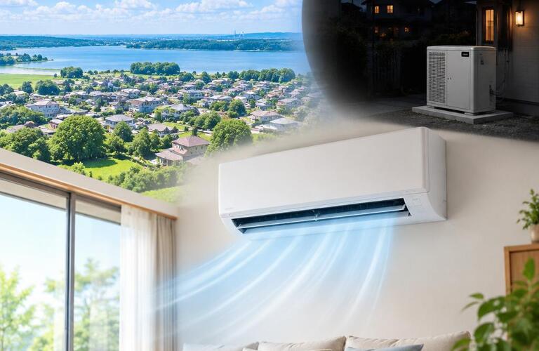 阿見町の夏も、もしもの停電時も。安全なエアコン設置で、家族に続く快適を。