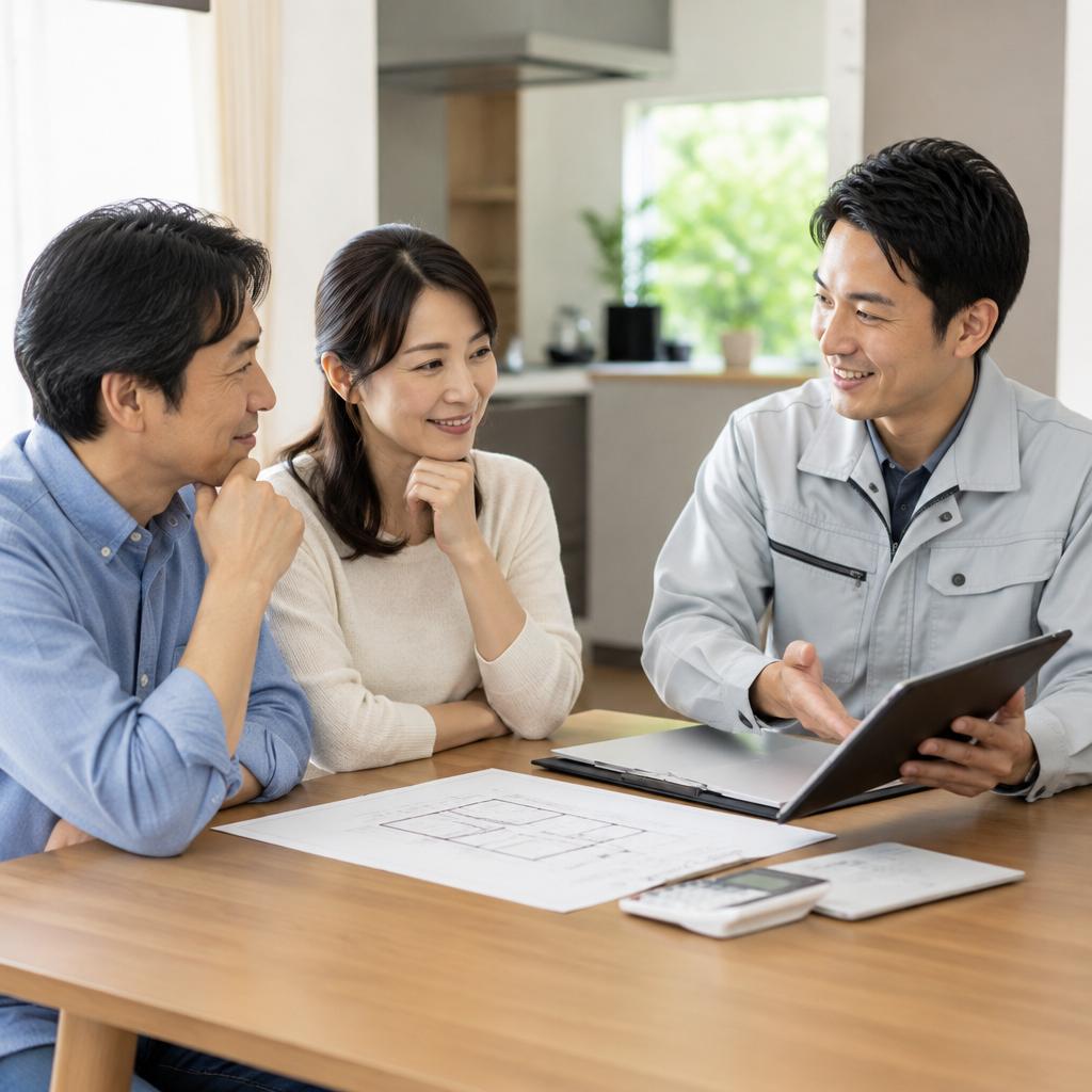 一軒一軒に合わせた、丁寧な施工とわかりやすいご案内