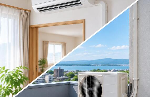 エアコンの移設で、住まいに新しい快適を。土浦市の電気工事は、丁寧・迅速な祐心へ